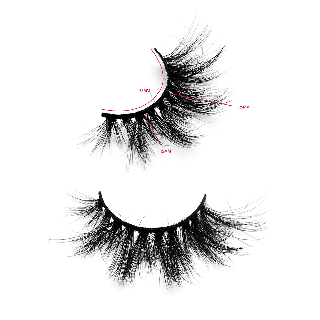 Wholesale Eyelashes 20/40/50/100pcs 5D Mink Lashes Natural Mink Eyelashes Wholesale False Eyelash Makeup Thick Fake Lash In Bulk