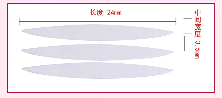 400Pcs/box Big Eyelid Tape Sticker Double Fold Self Adhesive Eyelid Tape Stickers S/L Makeup Clear invisible fallen eyelids