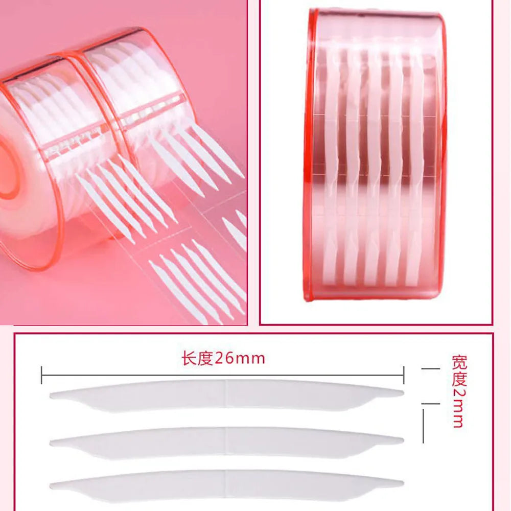 400Pcs/box Big Eyelid Tape Sticker Double Fold Self Adhesive Eyelid Tape Stickers S/L Makeup Clear invisible fallen eyelids