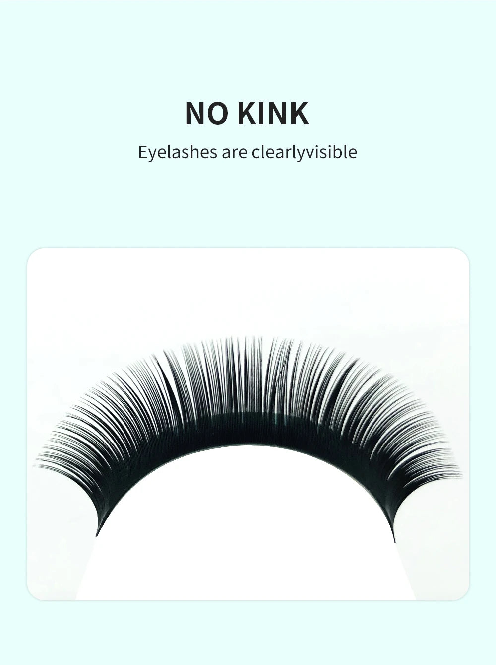 NATUHANA 16Rows B C cc D Eyelash Extensions Individual False Cilio Natural Soft Mink Lashes High Quality Matte Fake Eyelashes