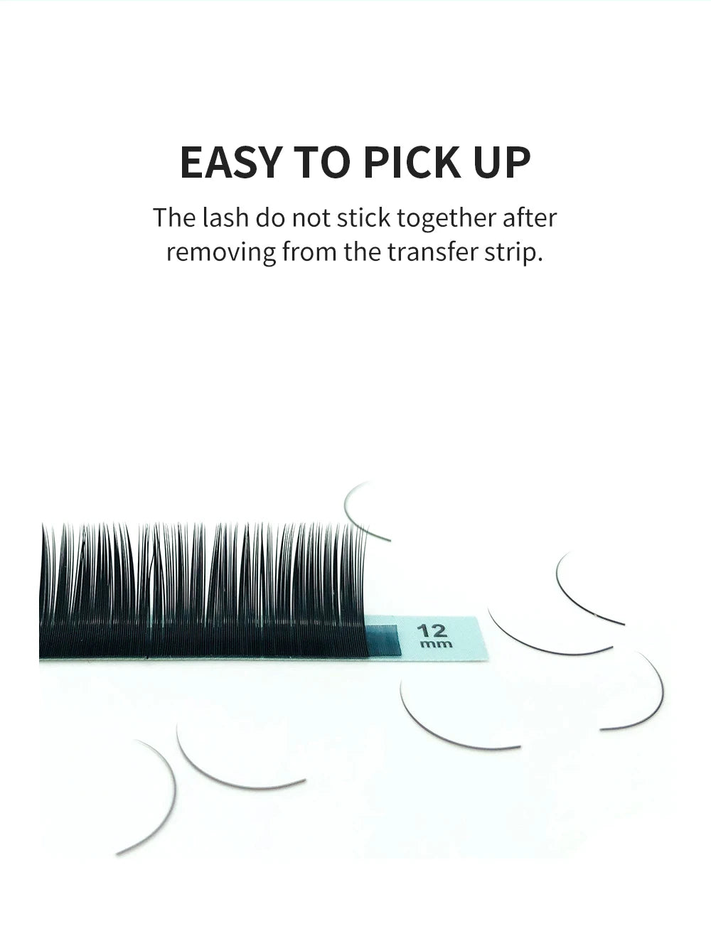 NATUHANA 16Rows B C cc D Eyelash Extensions Individual False Cilio Natural Soft Mink Lashes High Quality Matte Fake Eyelashes