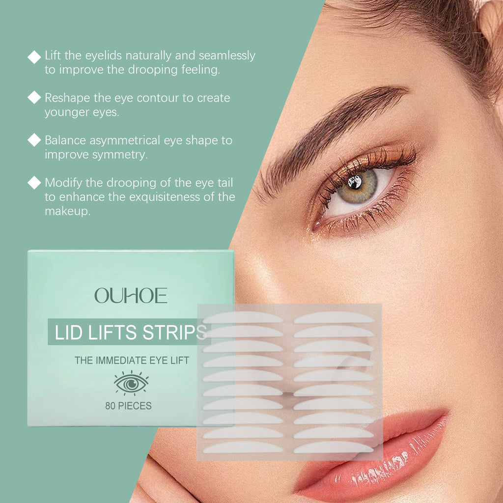 Eyelid Lift Strips Clear Shaping Big Eyes Lasting Invisible Natural Self-Adhesive Double Fold Eyelid Tape Sticker Makeup Tools