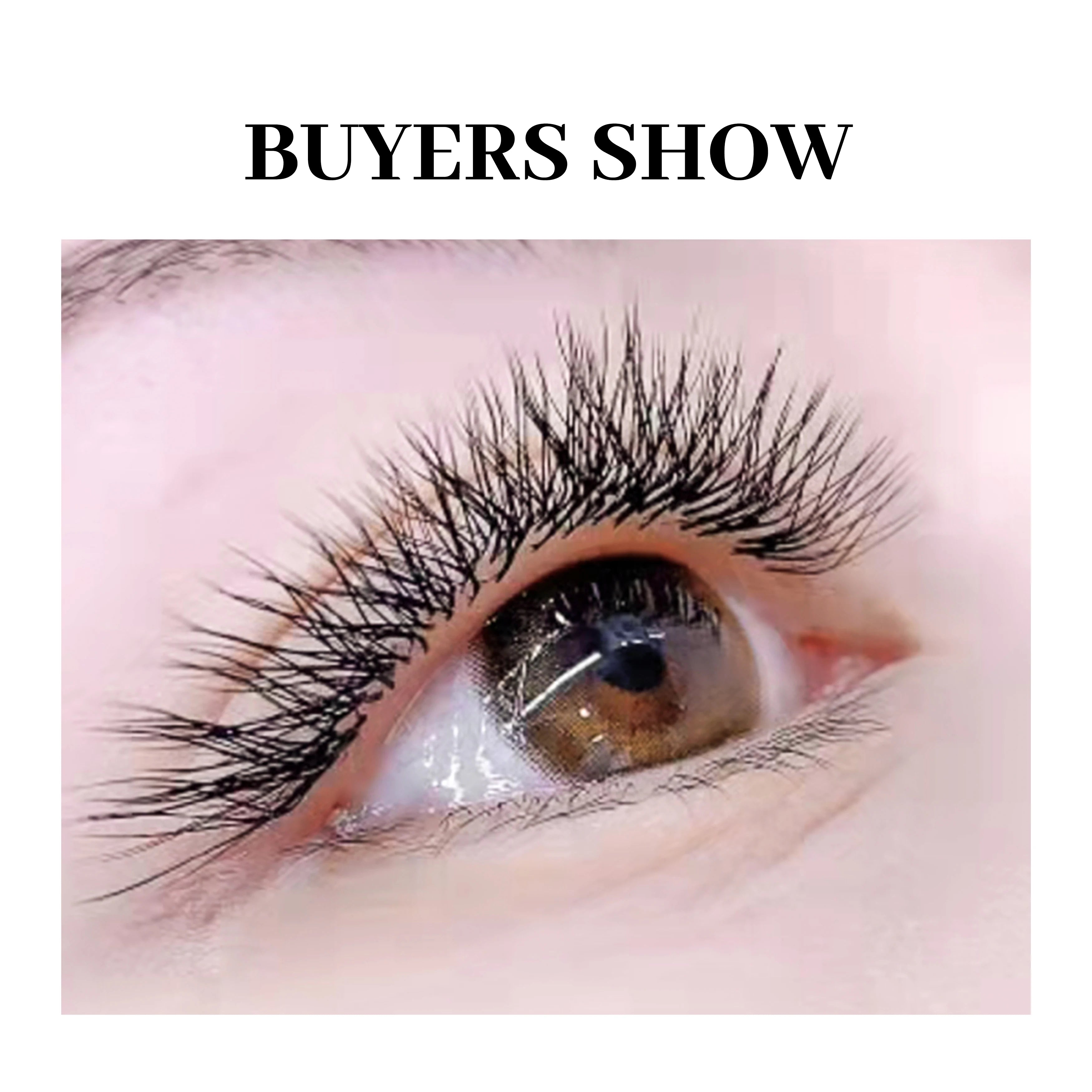 XIUSUZAKI L/LU/M Curl YY 3D 4D 5D W Shape Eyelash Extension Hand Woven  Soft Light Natural Lashes Premade Volume Fan Eyelashes