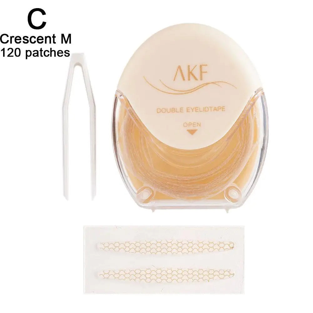AKF Double Eyelid Patch Invisible Natural Durable Eyelid Tape Eyelid Lifter Strips Without Trace Makeup Tool