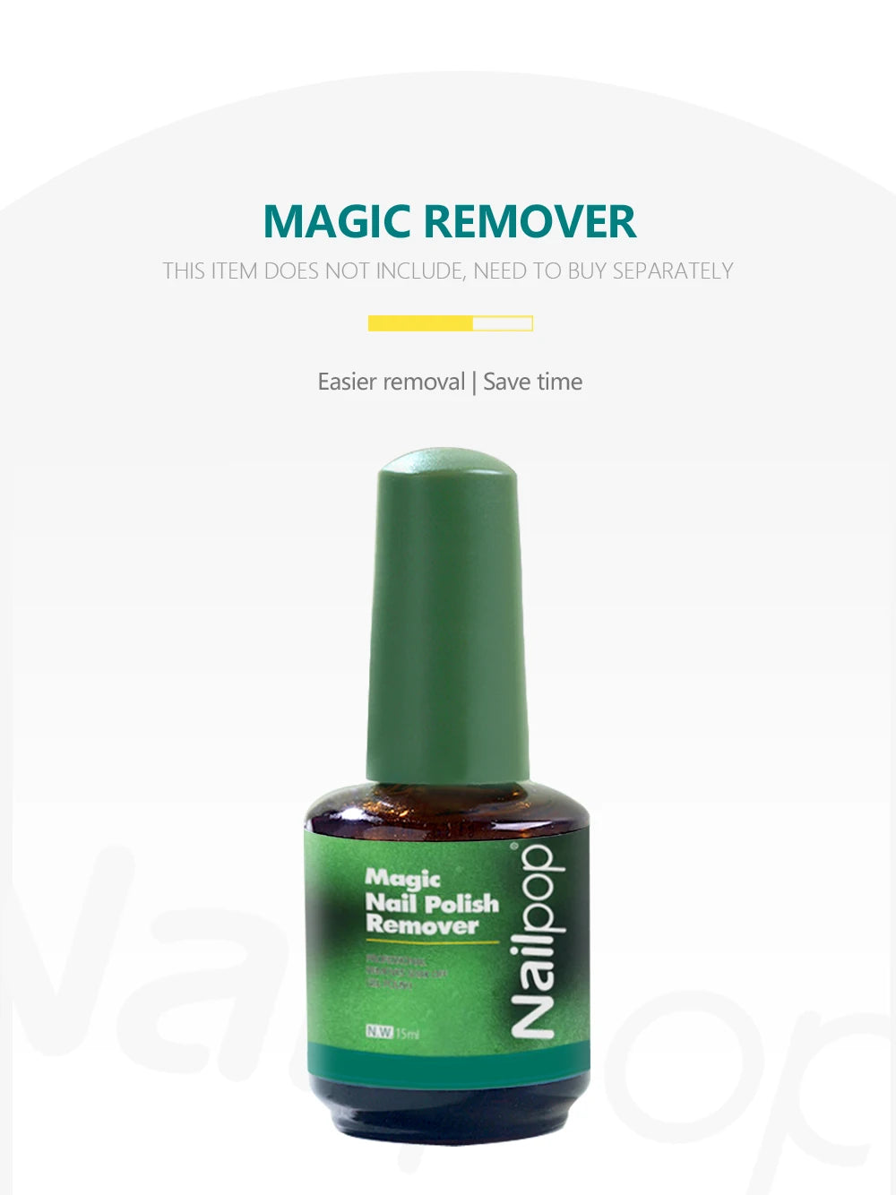 Nailpop 600pcs PRO Fake Nails Full Cover False Nail Tips Acrylic Nail Capsules Professional Material Finger Soak Off Gel Tips