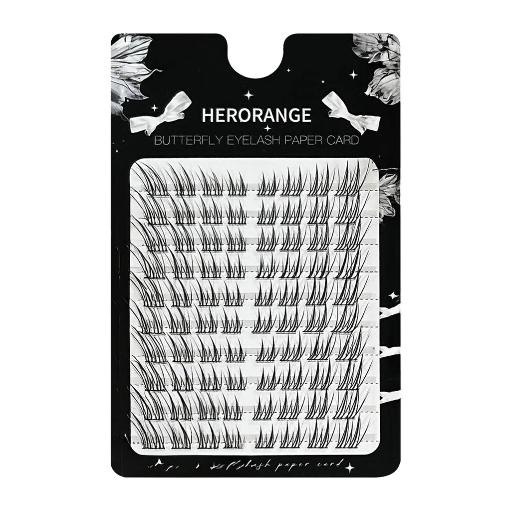 No Glue False Eyelashes Sexy Fox- eye's Natural long individual Clusters cat Fluffy Cluster Eyelash Charming makeup accessories