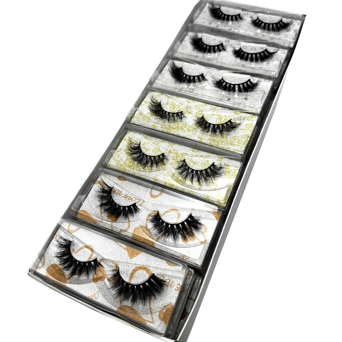 21 Pairs 3D Mink Wholesale Natural Eyelashes Lashes Handmade Fluffy Dramatic Lashes Cruelty Free False Eyelashes Makeup Lashes