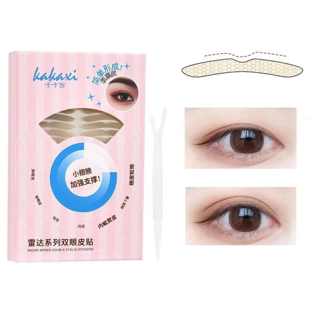 Invisible double eyelid tape Self-adhesive Natural Eyelid Tape Adhesive Stickers Long Lasting Bigger Eyes Beauty Tool