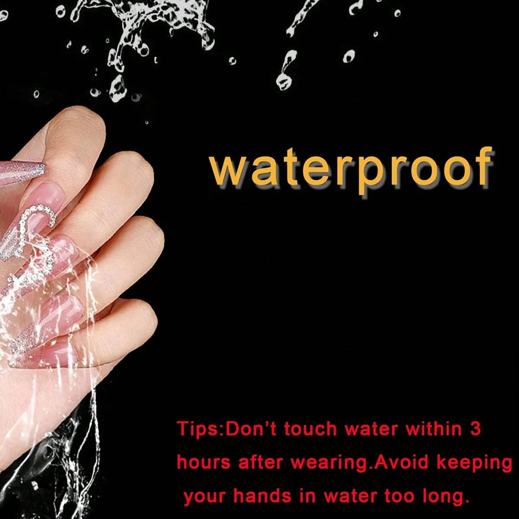 Double Side Nail Jelly Glue Transparent False Nail Art Adhesive Tape Glue Stickers DIY Reusable Manicur Nails Accessories