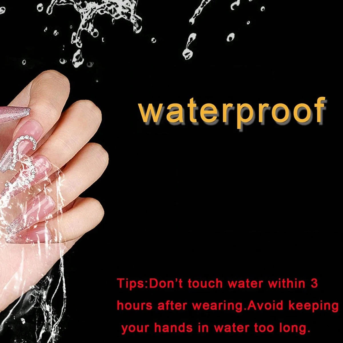 Double Side Nail Jelly Glue Transparent False Nail Art Adhesive Tape Glue Stickers DIY Reusable Manicur Nails Accessories