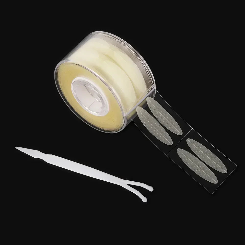 Women Natural Invisible Double Eyelid Stickers Fold Eyelid Stripes Eyelid Tapes Eye Lift Clear Beige Color Big Eyes Beauty Tools