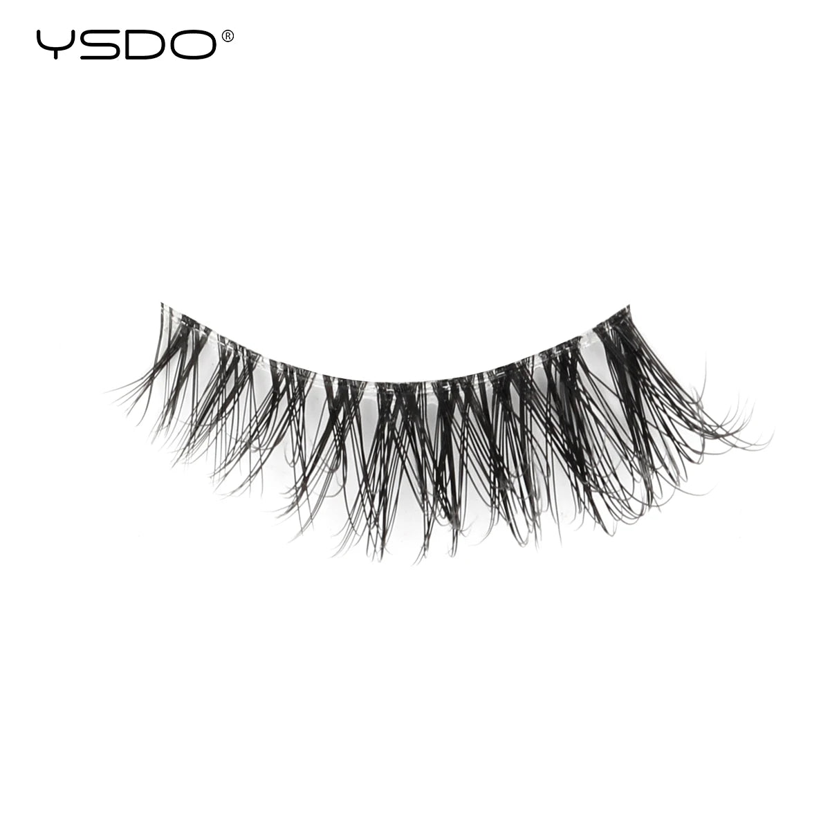 YSDO Natural Mink Eyelashes 3/6/10 Pairs Wispy Faux 3D Mink Lashes Short Fluffy Half False Eyelash Makeup Tools Cat Eye Lashes