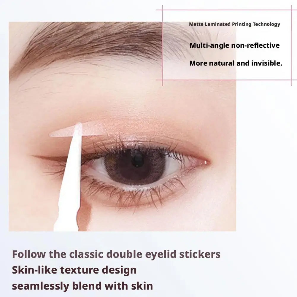 Invisible double eyelid tape Self-adhesive Natural Eyelid Tape Adhesive Stickers Long Lasting Bigger Eyes Beauty Tool