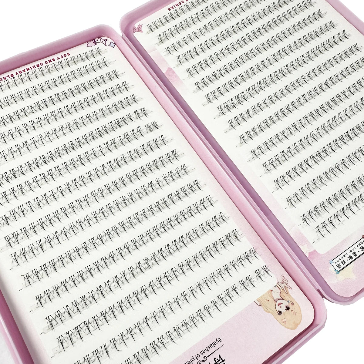 Air Lower Eyelashes Fairy Fake Lashes Segmented Natural Manga Bottom Lashes Japanese Manga Style Spiky Anime Lower Lashes Makeup