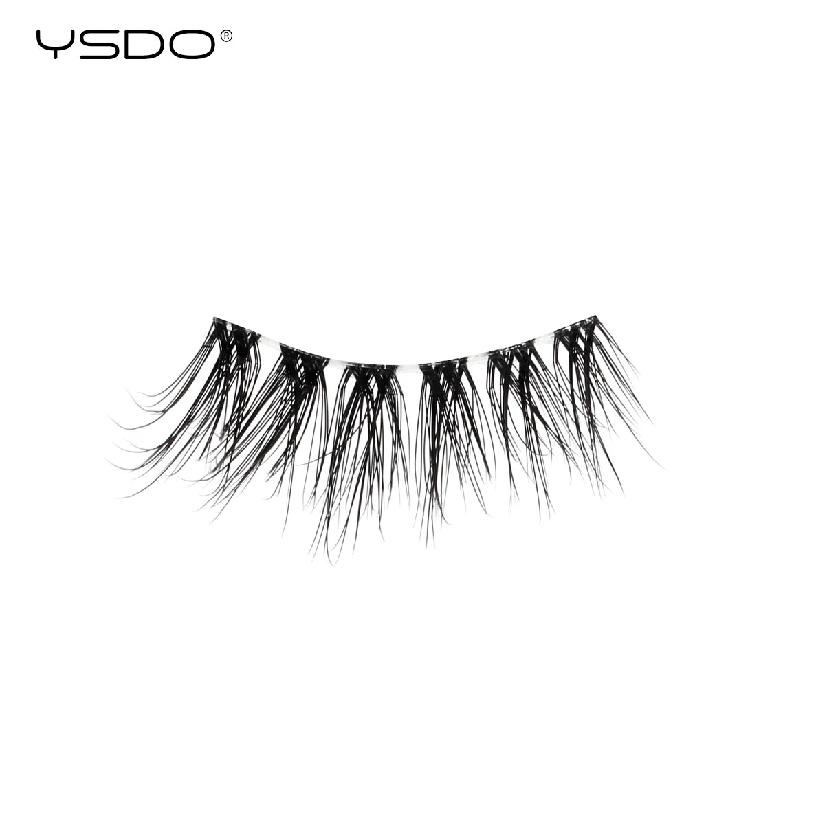 YSDO Natural Mink Eyelashes 3/6/10 Pairs Wispy Faux 3D Mink Lashes Short Fluffy Half False Eyelash Makeup Tools Cat Eye Lashes