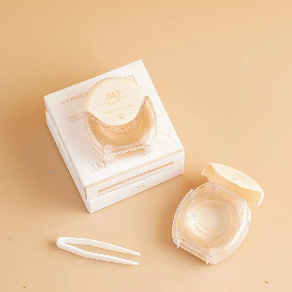 AKF Double Eyelid Patch Invisible Natural Durable Eyelid Tape Eyelid Lifter Strips Without Trace Makeup Tool