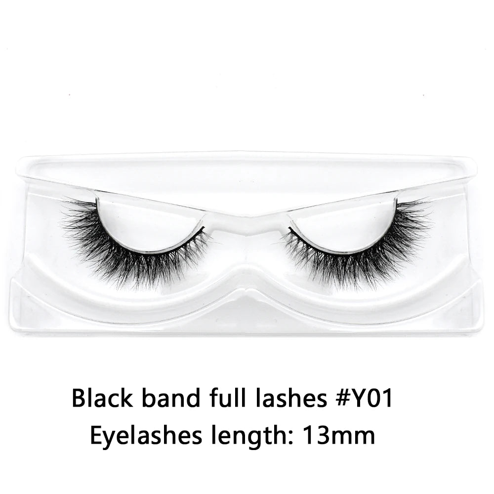 Bulk Items 10/30/60/100 Pairs Mink Half Lashes Natural Long Fluffy Wispy Half False Eyelashes Extension Lightweight Short Lashes