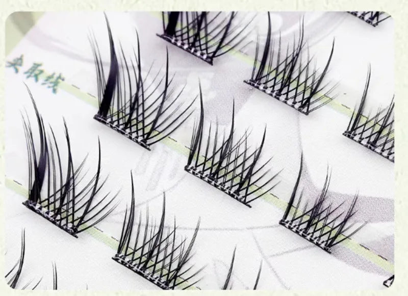 Voluminous Glue-free Self-adhesive False Eyelashes Comic Fox Eyes Effect Reusable Easy To Remove Long Winged Lash
