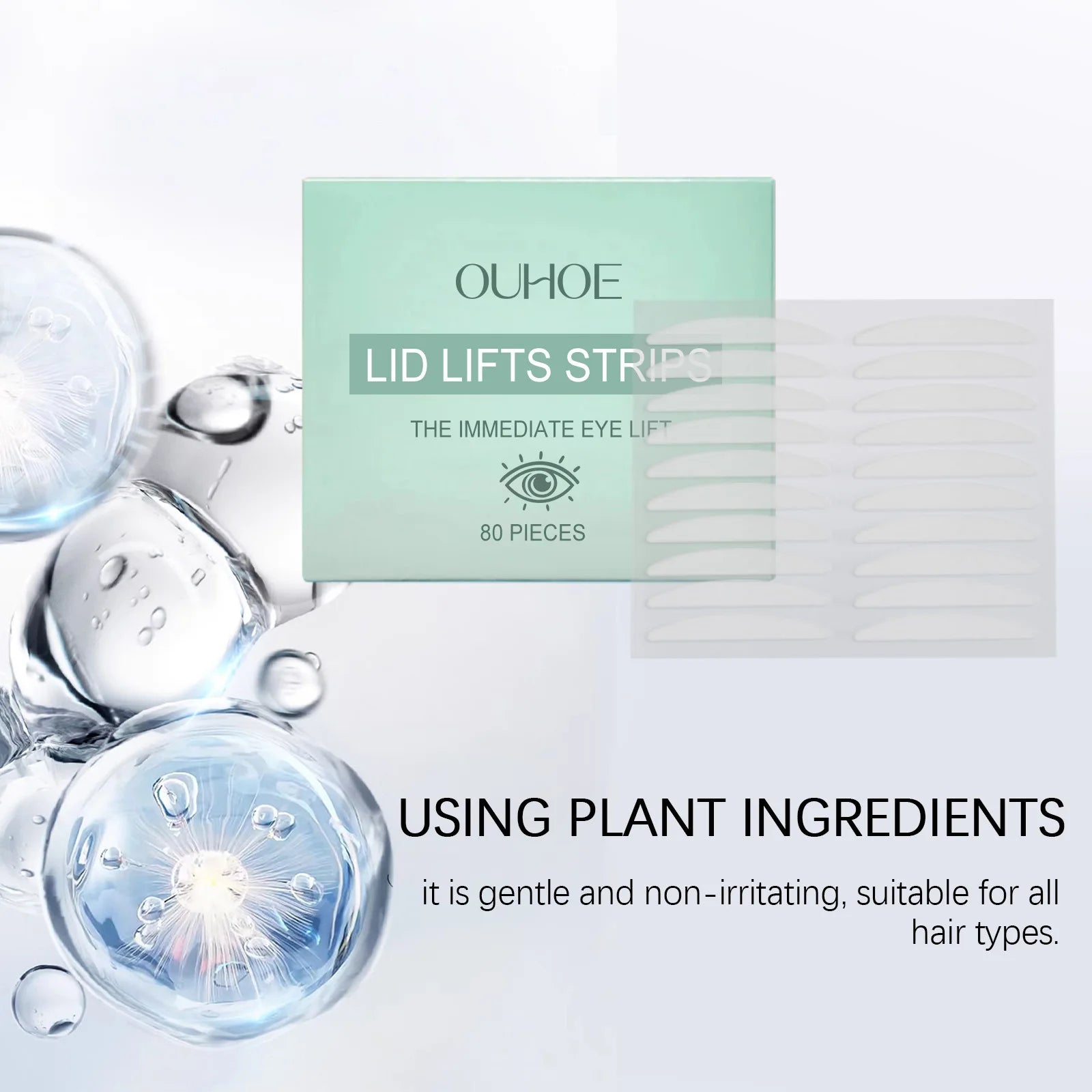 Eyelid Lift Strips Clear Shaping Big Eyes Lasting Invisible Natural Self-Adhesive Double Fold Eyelid Tape Sticker Makeup Tools