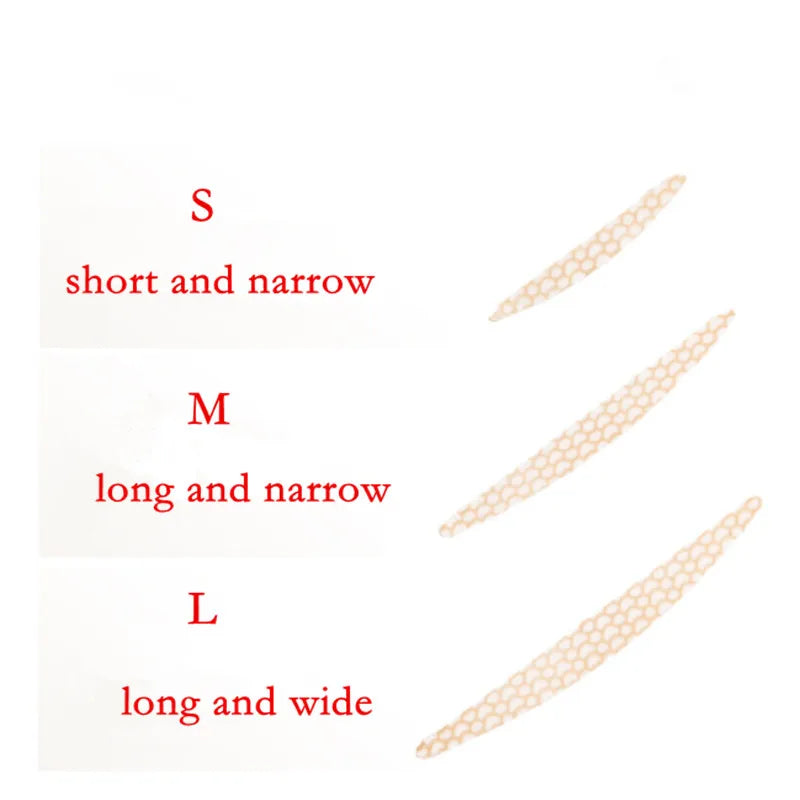 U N N Y Eyelid Tape Sticker Invisible Double Fold Eyelid Paste Beige Stripe Self-adhesive Natural Eye Tape Makeup Tool