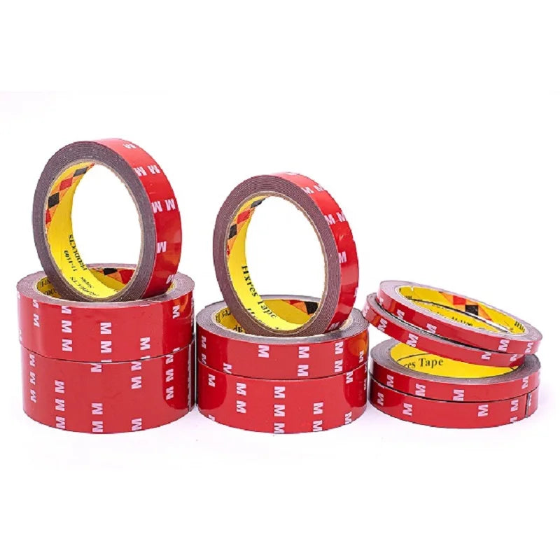3Meters Extra Strong Double Sided Tape Adhesive 0.8mm Thick For Car Industry Special High Viscosity Mounting Fixing Sticky Tape