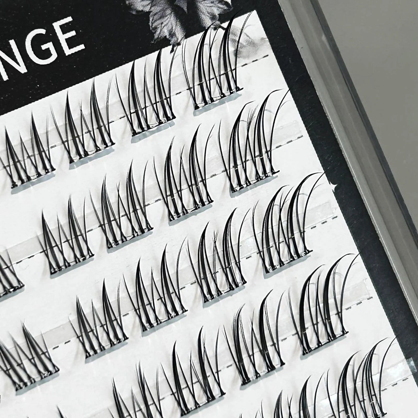 No Glue False Eyelashes Sexy Fox- eye's Natural long individual Clusters cat Fluffy Cluster Eyelash Charming makeup accessories