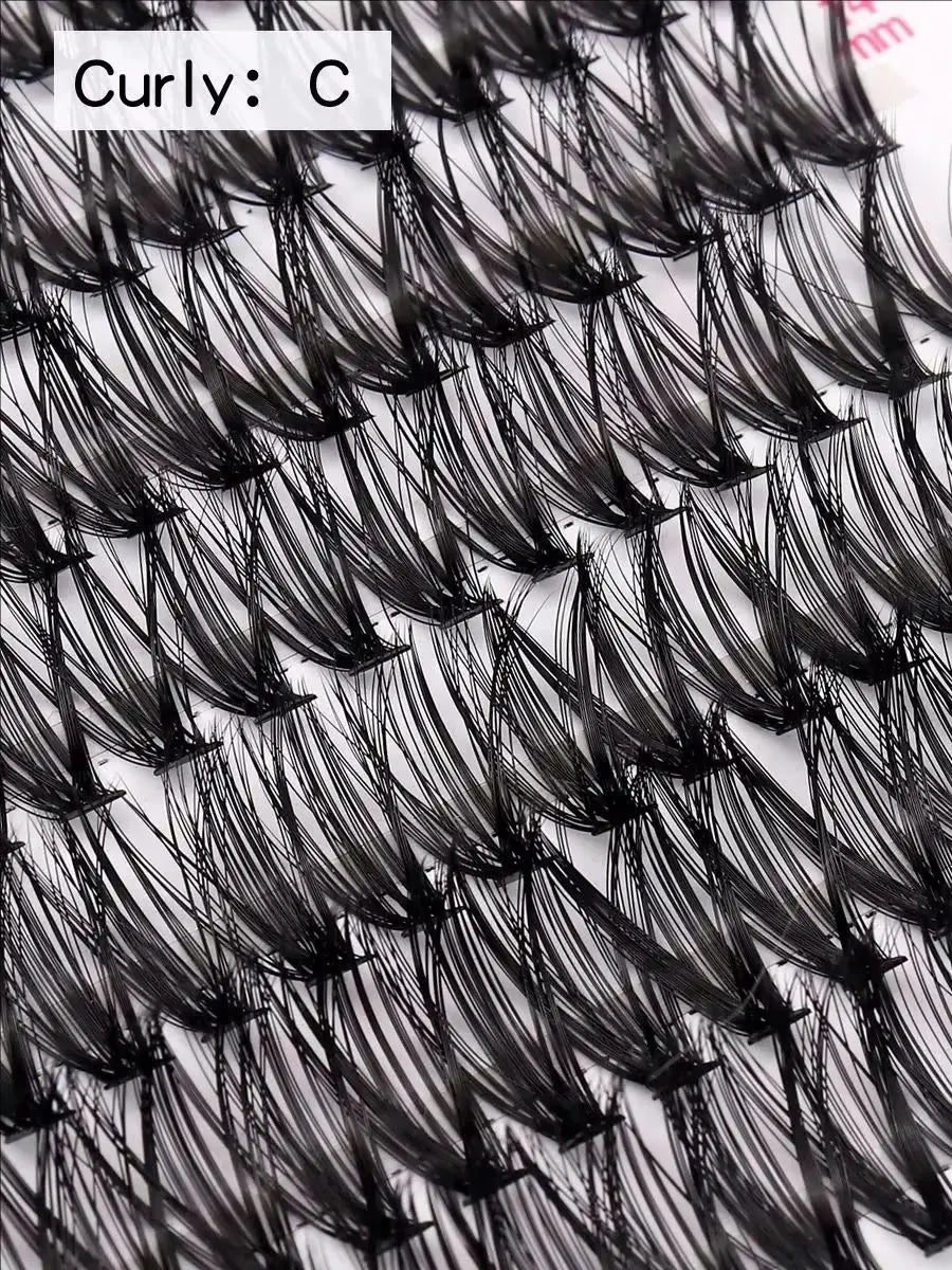 MIAOJIE 30D 40D 60D Mixed Tray Individual Lashes 3D Russia Volume Eye Lashes Soft Natural Lashes Mink Lash Cluster False Eyelash