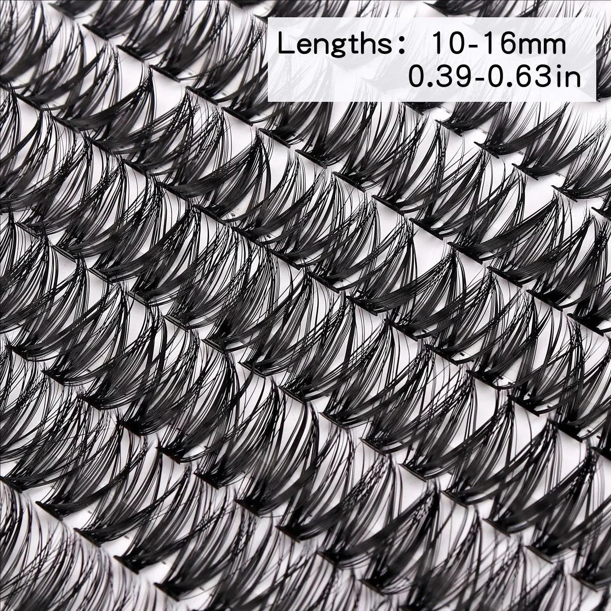 MIAOJIE 30D 40D 60D Mixed Tray Individual Lashes 3D Russia Volume Eye Lashes Soft Natural Lashes Mink Lash Cluster False Eyelash