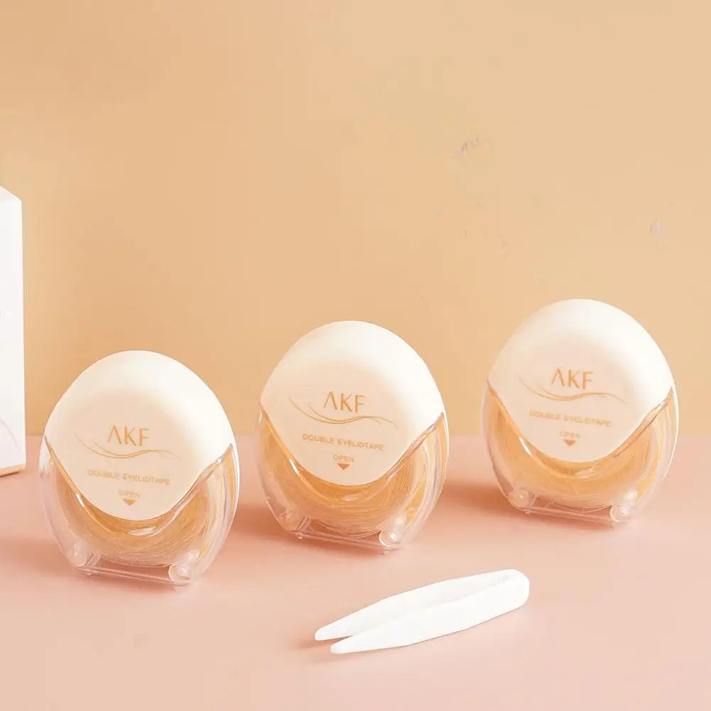 AKF Double Eyelid Patch Invisible Natural Durable Eyelid Tape Eyelid Lifter Strips Without Trace Makeup Tool