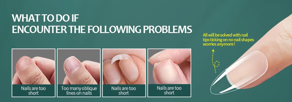 Nailpop 600PCS Soft Gel X Nail Tips Full Cover Coffin Stiletto Fake Nails Extra Short Almond Square Soak Off Gel False Nail Tips