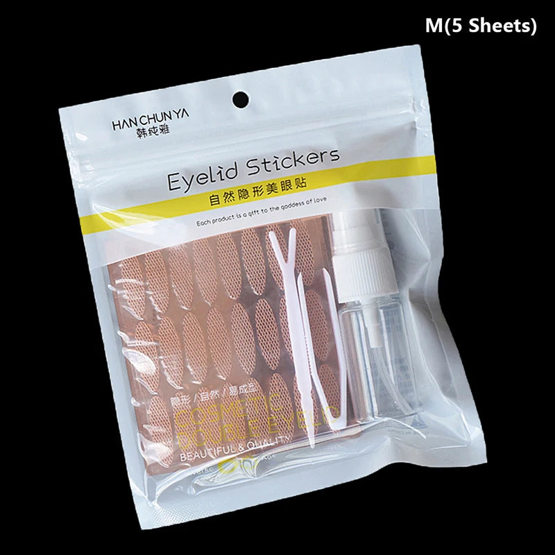 Invisible Eyelid Sticker Lace Eye Lift Strips Double Eyelid Tape Adhesive Stickers Eye Tape Tools Size M/L/XL