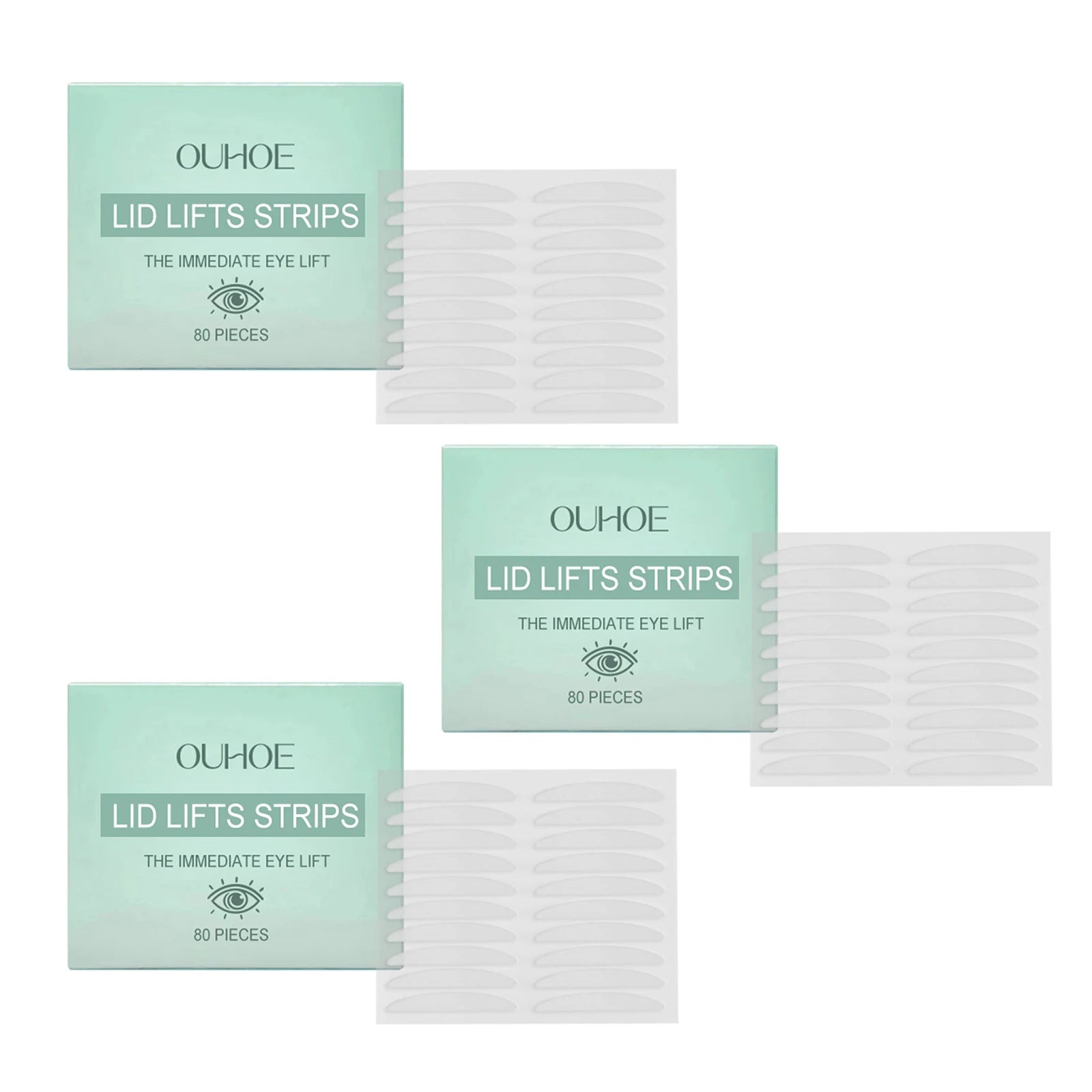 Eyelid Lift Strips Clear Shaping Big Eyes Lasting Invisible Natural Self-Adhesive Double Fold Eyelid Tape Sticker Makeup Tools