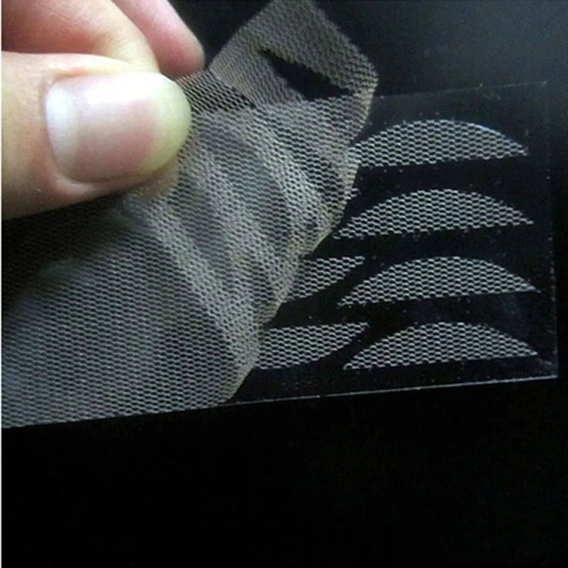 24 Pairs Big Eyes Invisible Mesh Eyelid Sticker Double Eyelid Tape Self Adhesive Stickers Eyes Makeup Tool