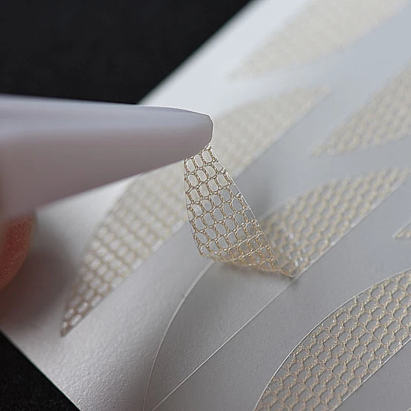 240pcs/pack Double Eyelid Tape Three Styles Big Eyes Invisible Eyelid Sticker Glue Free Self-adhesive Double Eyelid Patches