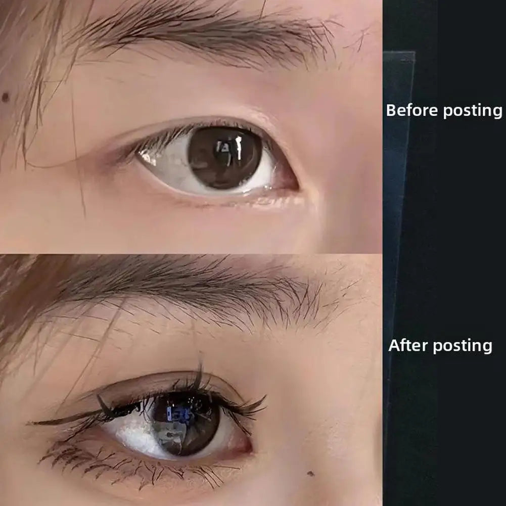 Invisible Double Eyelid Tape Sticker Long Lasting Double-Fold Tools Big Clear Beige Paste Self-Adhesive Eye G0K2