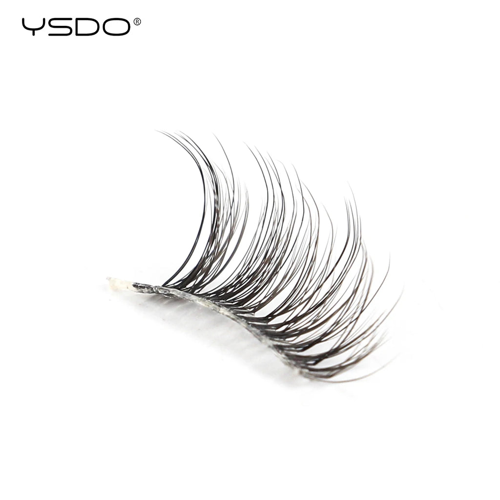 YSDO 3/10 Pairs Fox Eyelashes 3D Mink Natural Soft False Lashes Fluffy Soft eyelashes cat eye Extension Makeup Half Eyelashes