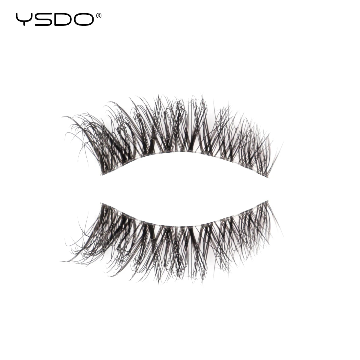 YSDO Natural Mink Eyelashes 3/6/10 Pairs Wispy Faux 3D Mink Lashes Short Fluffy Half False Eyelash Makeup Tools Cat Eye Lashes