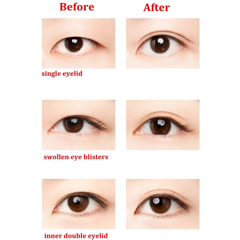 2024 U N N Y Invisible Double Eyelid Tape Sticker Long Lasting Double-Fold Self-Adhesive Paste Beauty Big Eye Tools