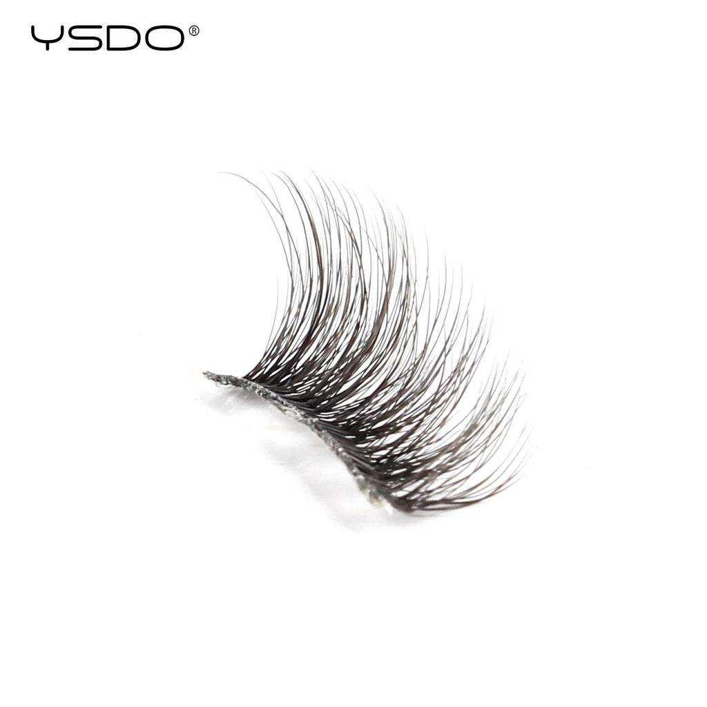 YSDO 3/10 Pairs Fox Eyelashes 3D Mink Natural Soft False Lashes Fluffy Soft eyelashes cat eye Extension Makeup Half Eyelashes