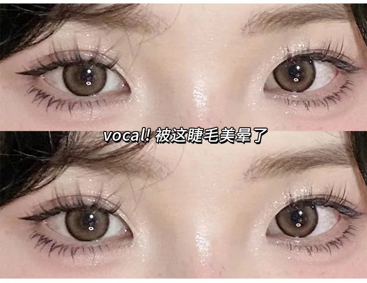 Voluminous Glue-free Self-adhesive False Eyelashes 5D Fluffy Thick Natural Curling Lash Easy Application Anime Eye