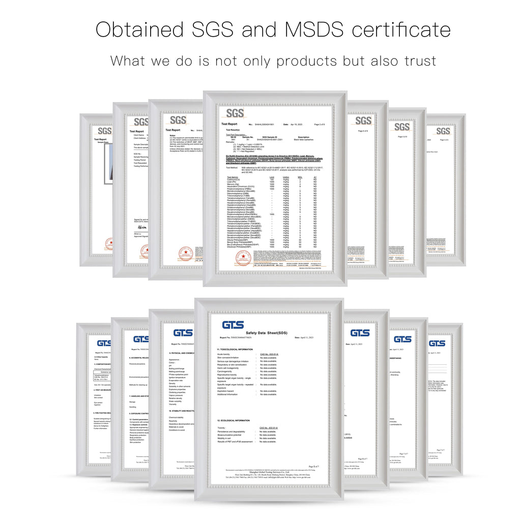 XIUSUZAKI 5D W Lashes Black Brown Premade Fans Eyelashes Extensions Natural Soft Individual Volume False Lashes Makeup Tools