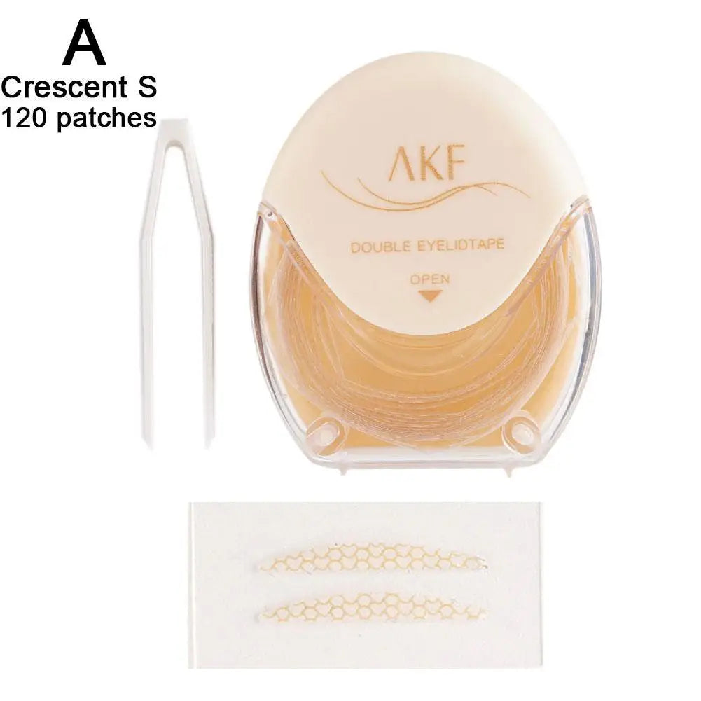 AKF Double Eyelid Patch Invisible Natural Durable Eyelid Tape Eyelid Lifter Strips Without Trace Makeup Tool