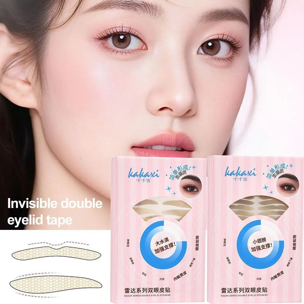 Invisible double eyelid tape Self-adhesive Natural Eyelid Tape Adhesive Stickers Long Lasting Bigger Eyes Beauty Tool
