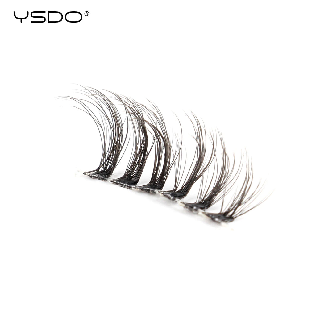 YSDO 3/10 Pairs Fox Eyelashes 3D Mink Natural Soft False Lashes Fluffy Soft eyelashes cat eye Extension Makeup Half Eyelashes