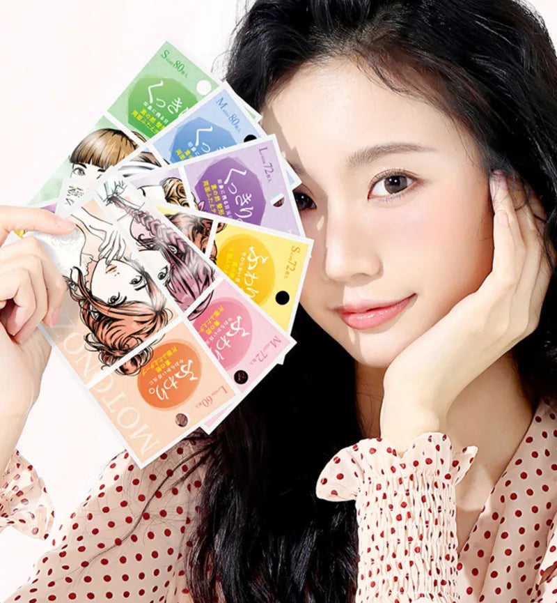 MOTONOZEN Double Eyelid Tape Sticker Invisible Fold Eyelid Paste Clear Beige Stripe Self-adhesive Natural Eye Makeup Tool