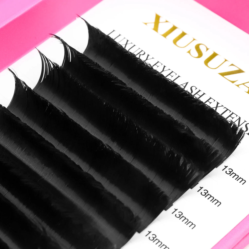 XIUSUZAKI W Shaped Lashes Bloom 2D 3D 4D 5D 6D 7D 8D Automatic Flowering Premade Fans Eyelashes Extensions YY Individual Lashes