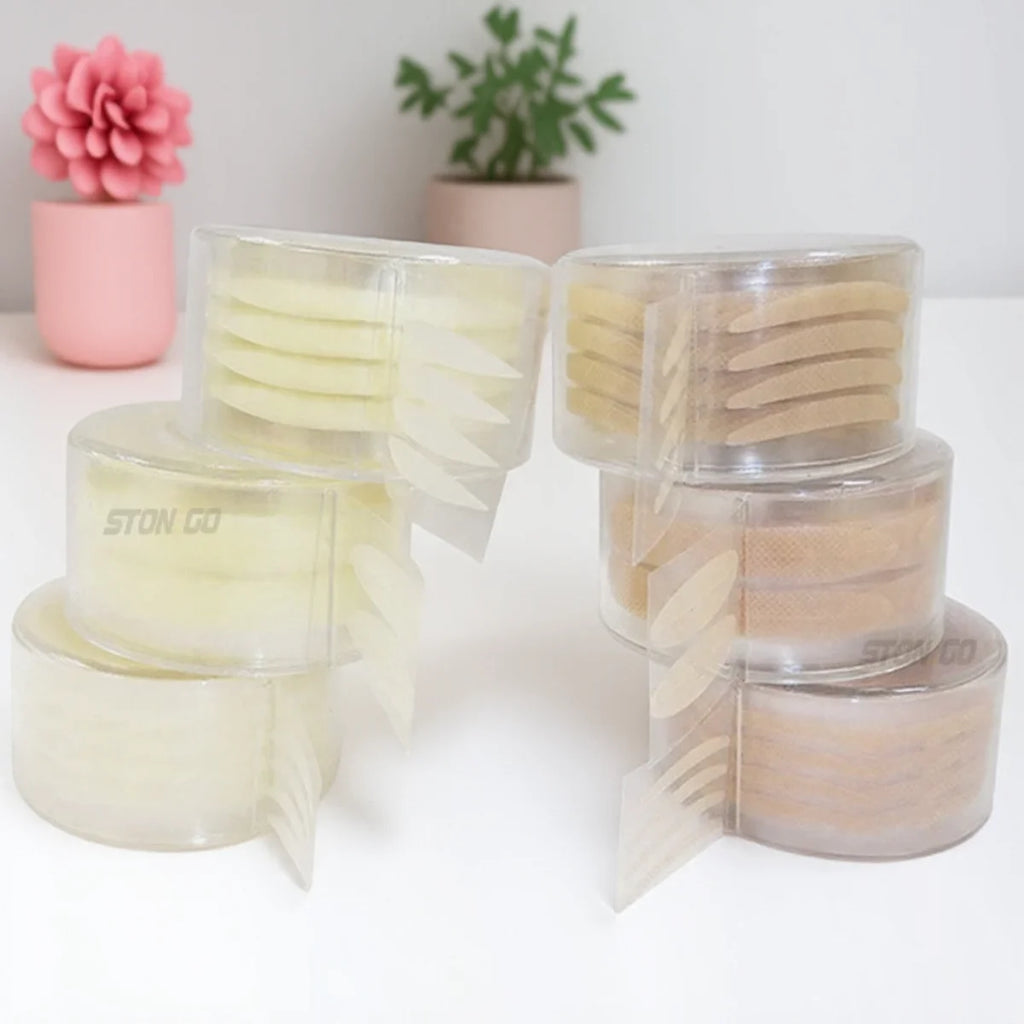 Stonego Invisible Eyelid Sticker Lace Eye Lift Strips Double Eyelid Tape Adhesive Stickers 300 Pairs