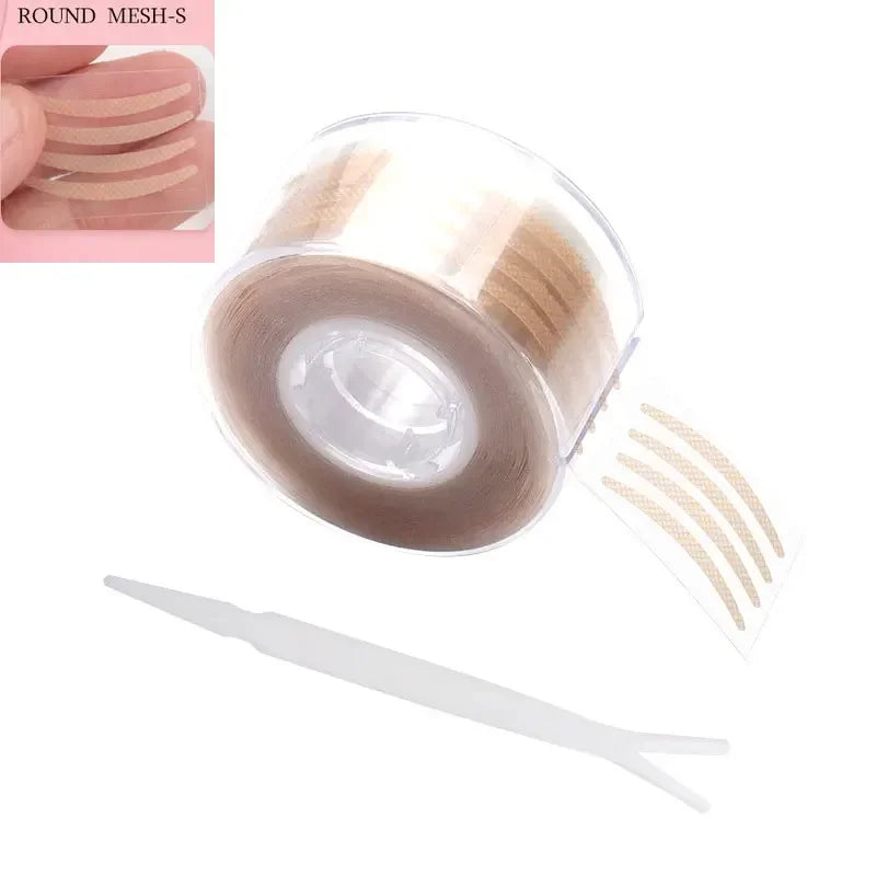 600 pcs Double Fold Shadow Patch Beauty Tool Sticker Invisible Lace Eyelash Extension Eyelid Tape Self-adhesive Under Eye Lashes