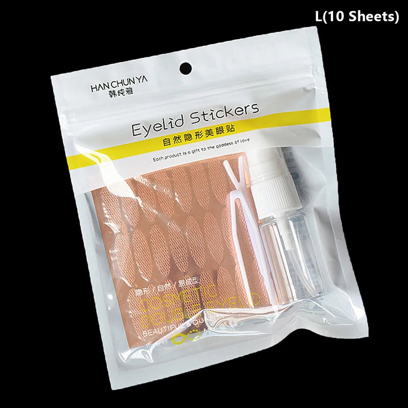 Invisible Eyelid Sticker Lace Eye Lift Strips Double Eyelid Tape Adhesive Stickers Eye Tape Tools Size M/L/XL