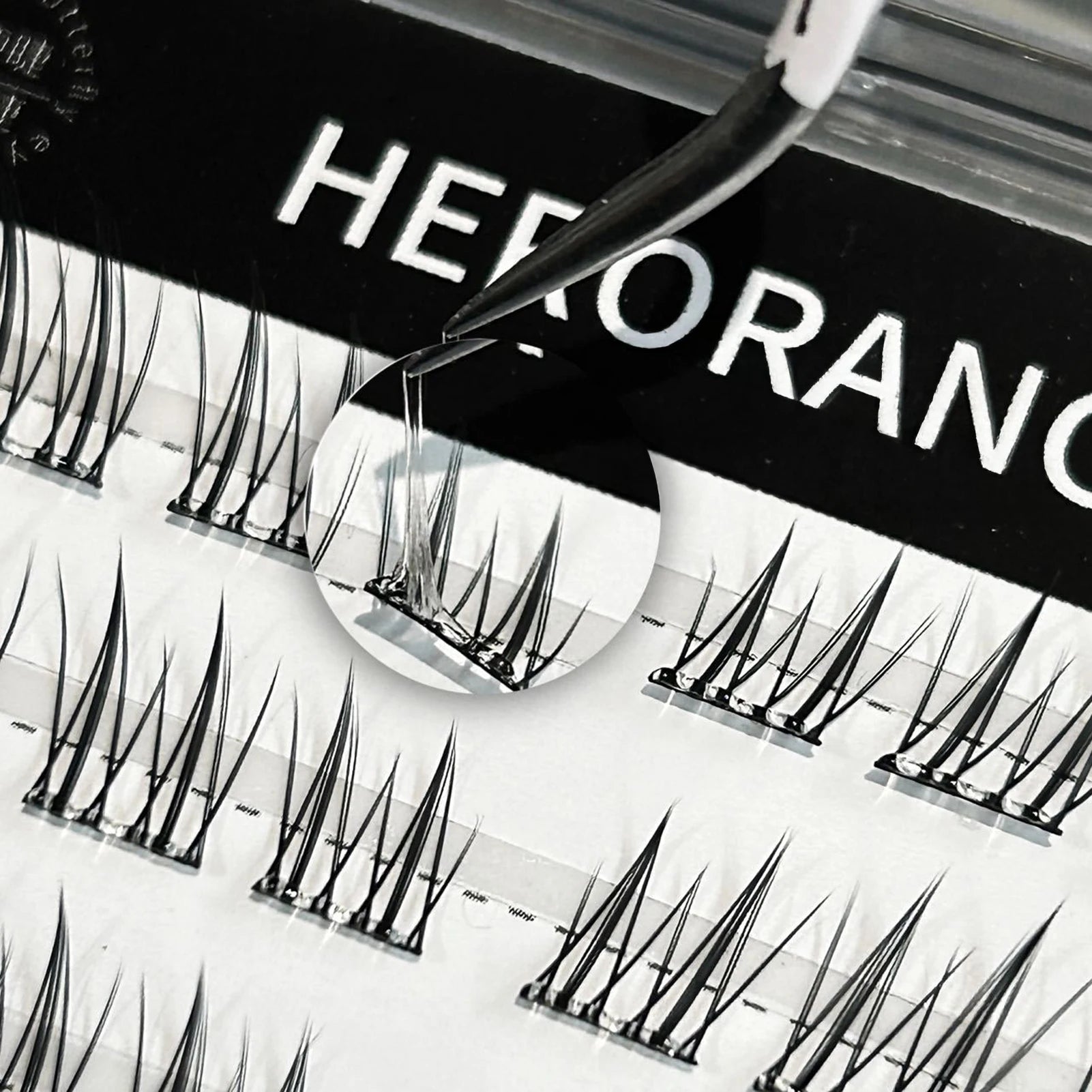 No Glue False Eyelashes Sexy Fox- eye's Natural long individual Clusters cat Fluffy Cluster Eyelash Charming makeup accessories